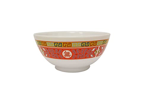 Thunder Melamine 3-3/4-Inch Rice Bowl, 6 Oz, 3008TR, Heavy-Duty Plastic Tableware (PACK of 12)