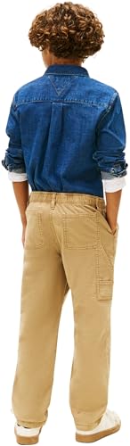 Pantalón chicos de algodón elástico para jugar cómodos todo el día 2