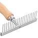 POPETPOP Pet Dog Hair Rake Grooming Brush for Dogs Shedding Dematting Rake Dog Grooming Rake Dog Rake Brush Dog Brush for Grooming Rake Brush for Dogs Bridegroom Clean Comb Wooden