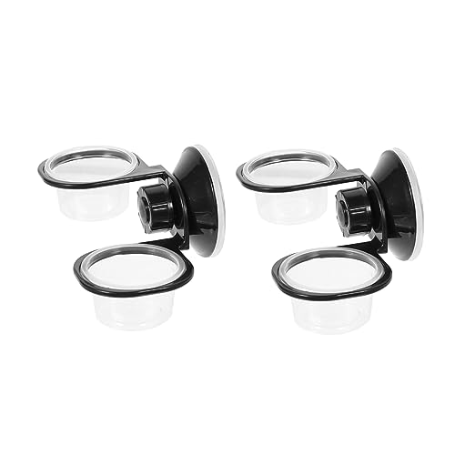 GALPADA 2Pcs Hanging Reptile Bowls Multi Function Food Cups Water Dishes for Lizards Geckos Snakes Turtles Convenient Reptile Supplies for Healthy Feeding and Hydration