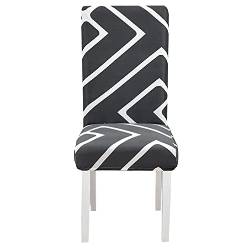 Housses de chaise extensibles noires pour protéger vos sièges - 2