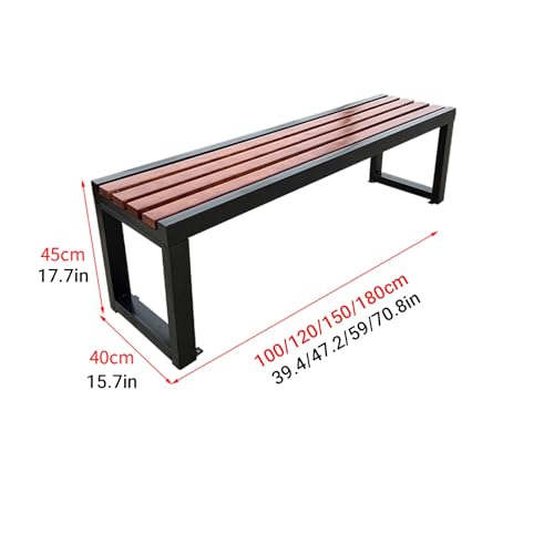 Generic KM-OT1w5U-Teak-150x40x45cm59x157x177in