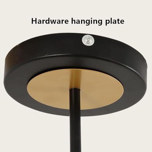 Lustre pour Îlot de Cuisine Moderne LWX, Suspension LED Variable pour Salle à Manger Chaleureuse - 4