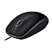 Logitech B110 Silent Kabelgebundene Maus - Schwarz