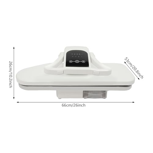 Plancha a vapor 26" para ropa, 1600W con pantalla táctil miniatura 4