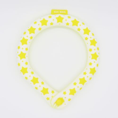 【SUO】SUO 28°ICE COOL RING ボタン付 S レモンイエロー