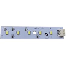 Refrigerator Lighting Strip DA41-00519B DA41-00519A Fridge LED LAMP Freezer Parts, Compatible with Samsung