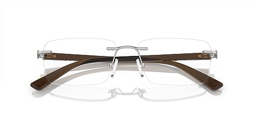 Image of Armani Exchange mens Ax1064 Rectangular Prescription Eyewear Frames