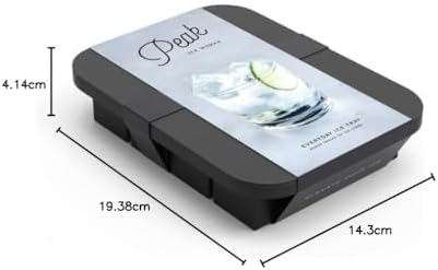 W&P Peak Ice Works Everyday Ice Tray, Charcoal