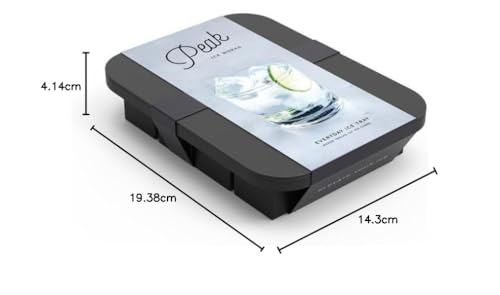 W&P Peak Ice Works Everyday Ice Tray, Charcoal