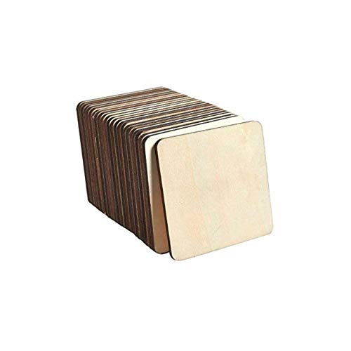 Image of Fiddlys Wooden Coaster Set of 6 | Beautiful Decorative Coaster for Tea & Coffee Cups, Mugs & Glasses | Elegant Table Decor & Gift Set | Eco-Friendly Wooden Coasters (75)