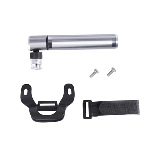 Silver Manual Tire 160PSI High Pressure Ball Inflator Pump Air Pump Tool Replacement for Bycicle Bike Cycling Accessories