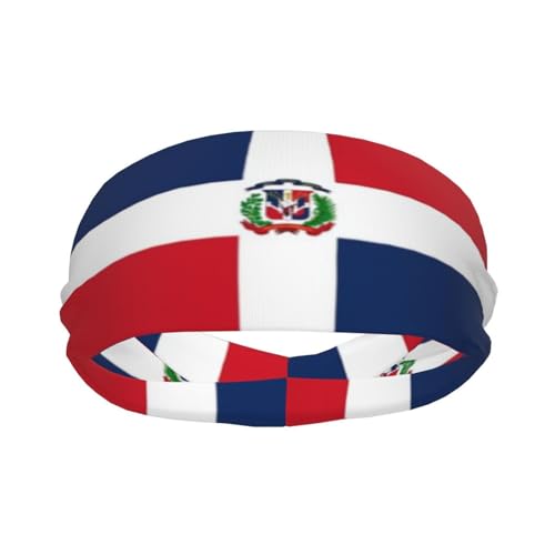 Image of Cute Flag Headbands Women Men Flag Sweatband Sports Headband for Running, Cycling, Yoga Gym, Working Out