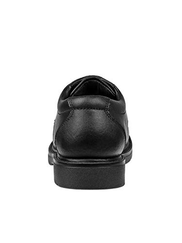 Mens All Leather Uniform Oxfords Shoes4