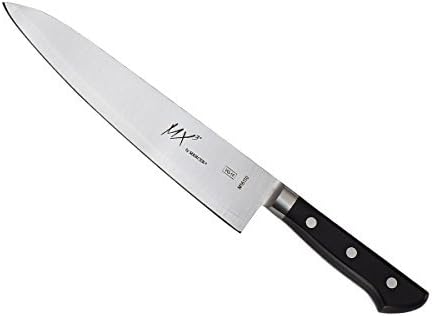 Mercer Culinary MX3 Premium San Mai VG-10 Steel Core Blade Gyuto Chef Knife, 210mm with Saya Cover