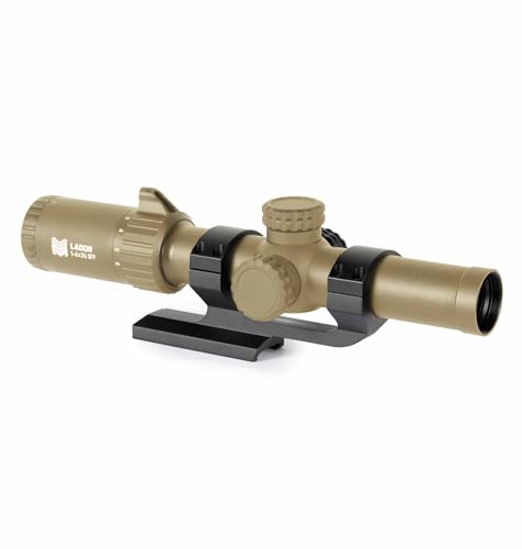 Monstrum Ladon 1-6x SFP LPVO Rifle Scope | Flat Dark Earth | CM9 Reticle