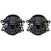 WFLNHB 1 Pair of Driving Fog Lights Replacement for Focus S SE SEL Titanium 2012-2014 Left and Right Clear Lens Bumper Lamps Bulbs FO1039117 FO1038117