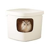 【OFT】 Cubana(クバーナ) トイレ 猫 ネコ ねこ 大型 大きい カバー 本体 飛散 簡単 飛び散る 深い 洗える 散らかりにくい OFT 猫砂 本体 ペット セット おしゃれ シンプル 袋 大きめ キャット