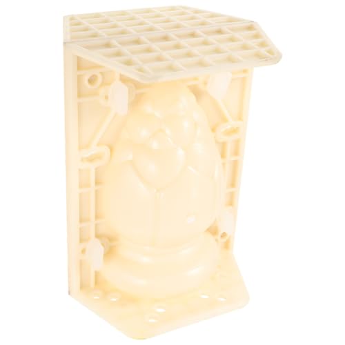 Mikikit Roman Column Balustrade Mold 8.26X5.90X5.51In Concrete Mold for DIY Fence Edging Patio Walkway Garden Decoration