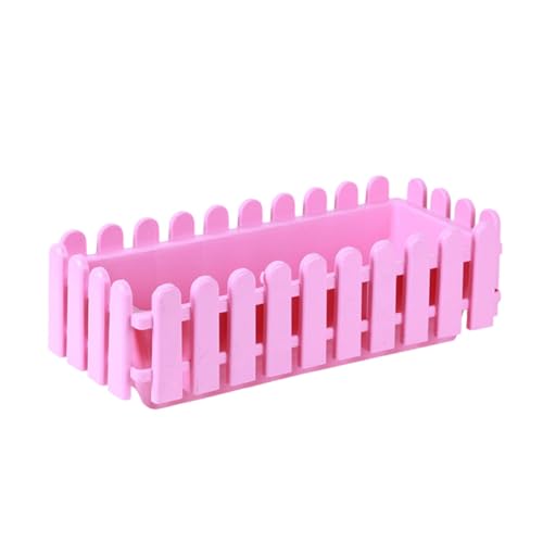 Poo4kark Pflanzkasten Zaun Kunststoff Blumentöpfe Lange Streifen...