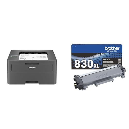 Brother HLL2405W Printer and TN830XL High Yield Toner - image 1