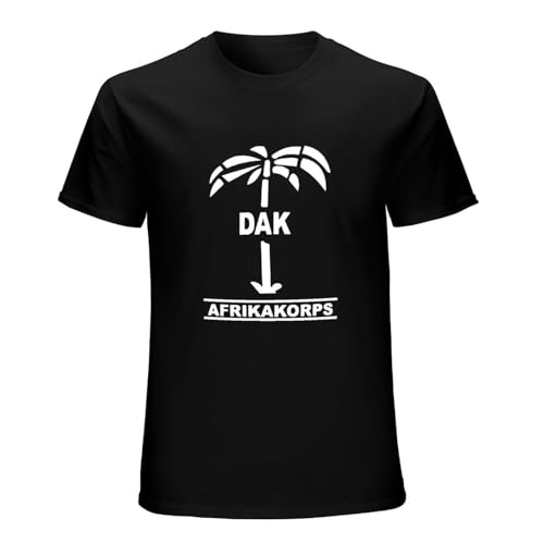 Afrikakorps Dak T-Shirt Black Mens tee Unisex Shirt M