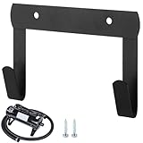 YAQINGMY Dryer Wall Mount Bracket/Heavy Duty Pet Hair Dryer Holder Compatible with K9 Dryers and Dog Grooming Station-DogGrooming Supplies/Accessories (Black)