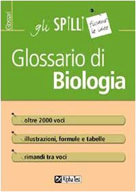  Glossario di biologia