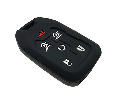 Coque de clé silicone Chevrolet GMC 6 boutons pour éviter les rayures