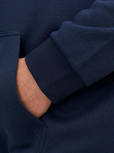JACK & JONES Zip Hoodie Plain Zip Hoodie Navy Blazer L Navy Blazer L - imagen 7