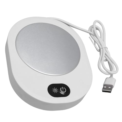 Coffee Mug Warmer for Desk, Cup Warmer, Electric Beverage Tea Water Milk Warmer, 50? Constant Temp 13W Electric Heated Mug Warmer for Office Home