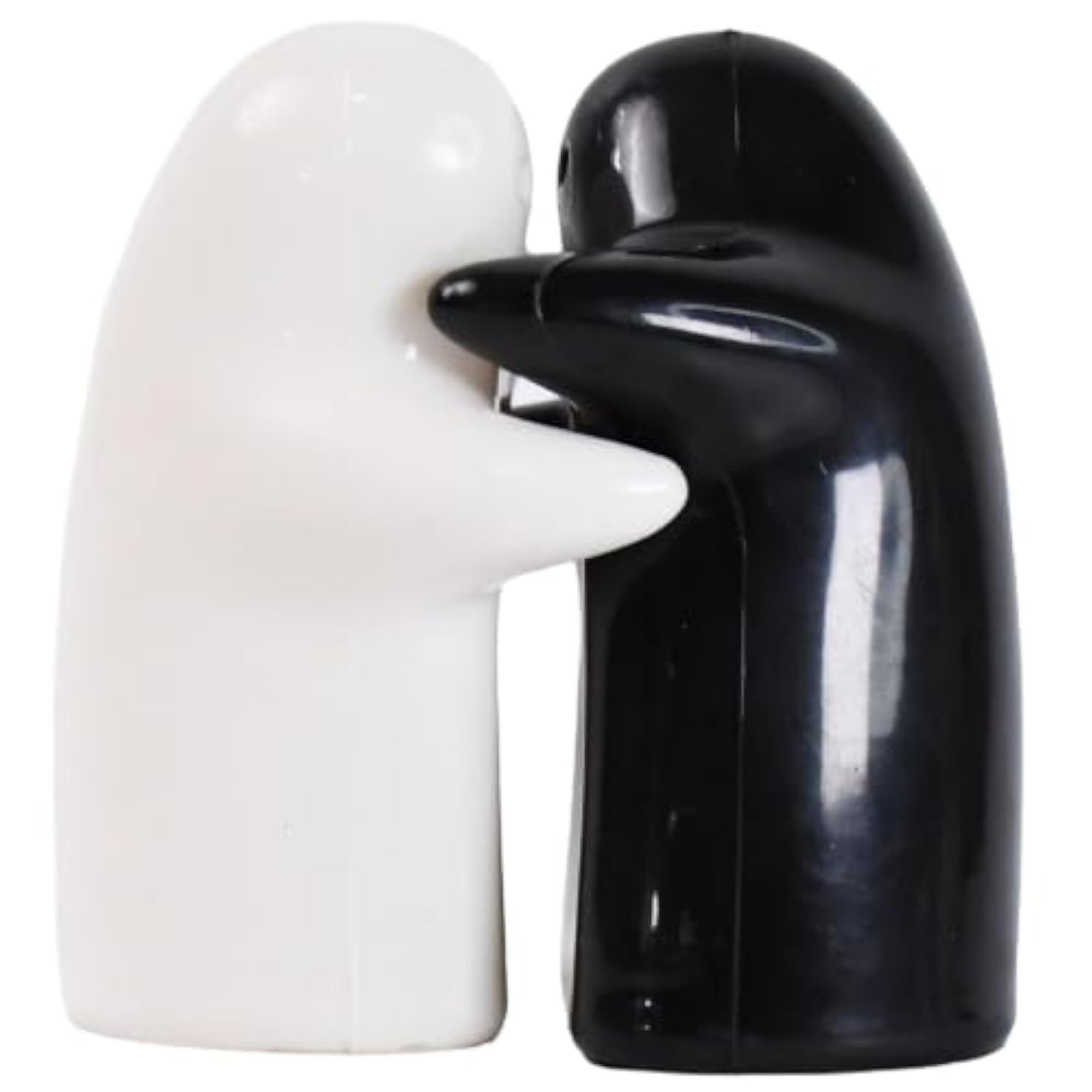 Cute Hug Couple Spice Jar Salt Pepper Shaker Set