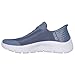 Skechers Women's Go Walk Flex Hands Free Slip-Ins - Grand Entry Sneaker, Blue, 8.5 US