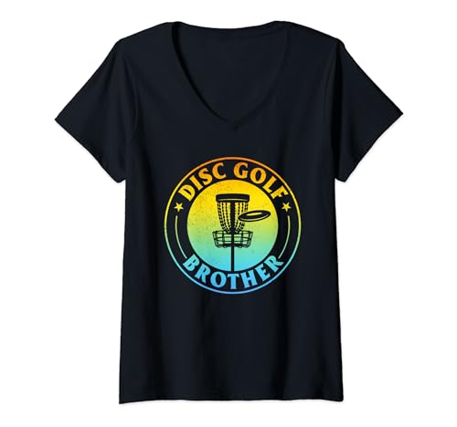 Disco Golfing Brother Disc Golf Player - Disc Golf Brother Camiseta Cuello V