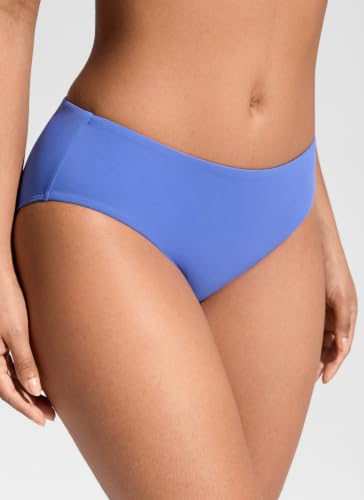 Image of CRZ YOGA Mid Waisted Bikini Bottoms | Mid Cut Leg, Medium Bum Coverage, Full Lining, Swim, Bathing Suit Briefs for Women