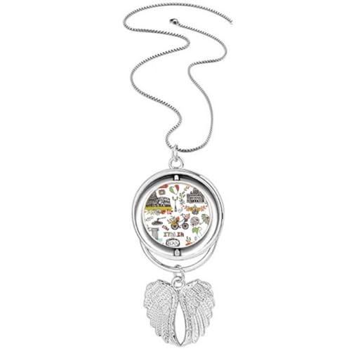 Collier ailes d'ange en Italie à offrir pour un anniversaire ou une fête romantique unique