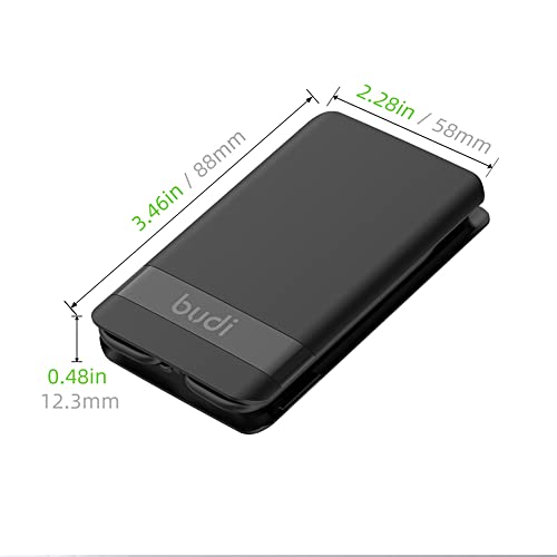 Smart Adapter Card Storage Box, Data Cable Card, Portable and Compact USB-C/USB-A/Micro-USB/Lightning Charging Cable kit, Compatible with iPhone, Samsung, Digital Cameras and Other Devices