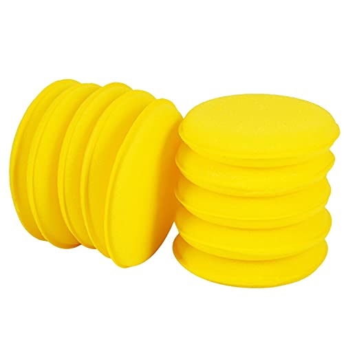 CAR SAAZ Car Polish Applicator Sponge 10cm Foam Applicator Durable