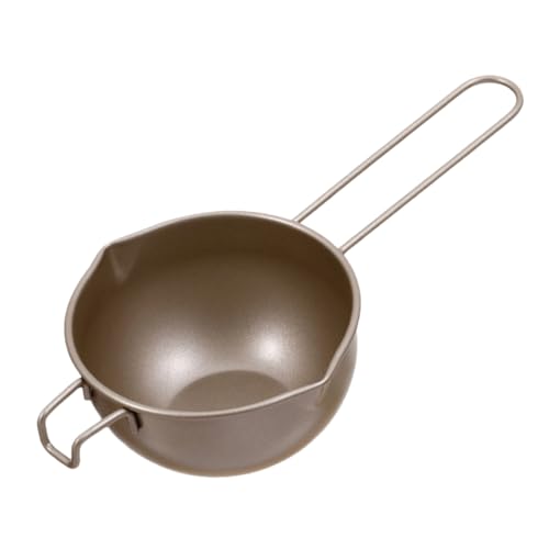 Garneck Melting Chocolate Candy Melts Professional Baking Melt Bowl with Handle Derretidor De Chocolate Melting Pot for Butter