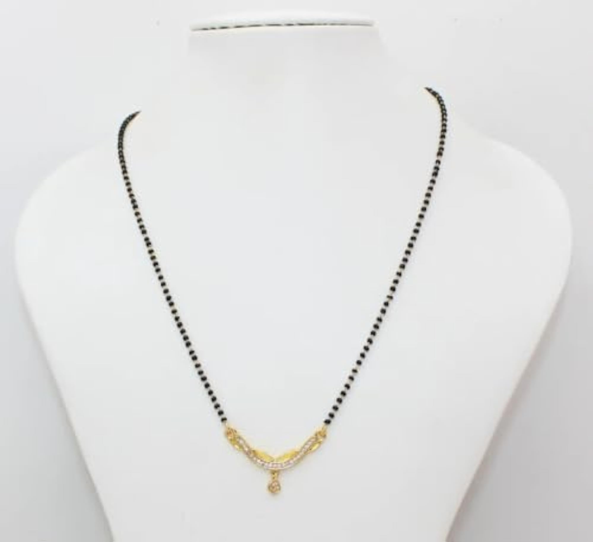 Women's Mangalsutra Necklace, Traditional Design