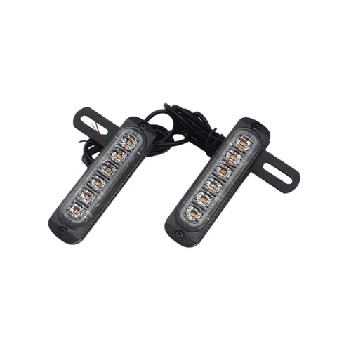 Feu stop arrière double LED rouge puissance lumineuse accrue pour moto