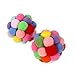 balacoo Interactive Cat Toy Cat Catnip Toys Foam Sponge Chew Toy Catnip Toys for Cats Interactive for Pets Stuffing Squeaky Toy Funny Cat Plush Cat Toys Supplies Bell Ball Pet Cat