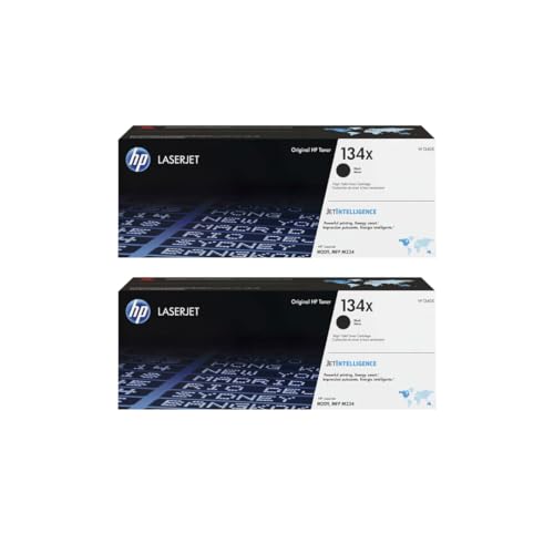 Image of HP 134X (W1340XD1) Original Cartridge Black Toner 2-Pack for M209 /M234 Series