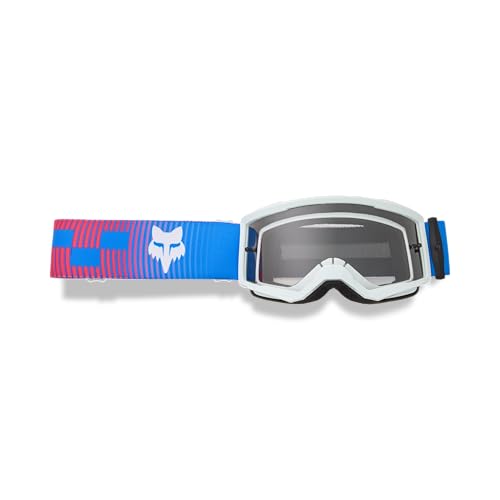 Fox Racing Youth Main Collect Motocross-Dirtbike-Brille, Blau/Rosa, Einheitsgröße