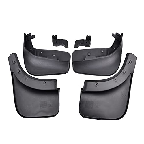 DZSJFGAIS Juego De Guardabarros Guardabarros Traseros Delanteros Salpicaderas Guardabarros para VW para Touareg 2 Mk2 2011 2012 2013 2014 2015 2016 2017