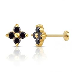 13.Black.18k Gold-plated