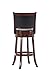 Boraam Augusta Bar Height Swivel Stool, 29-Inch, Cherry