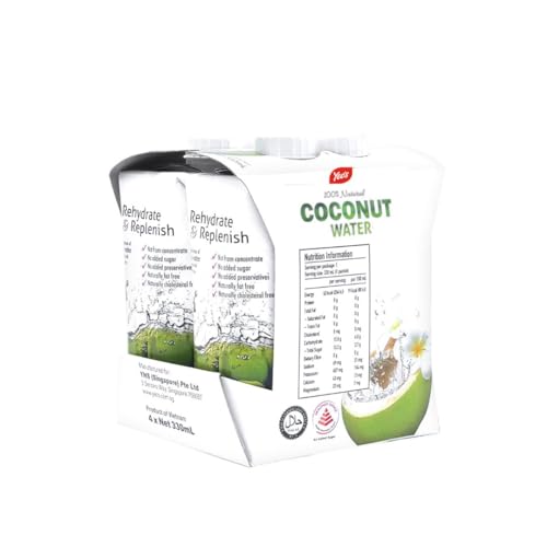 Yeos 100% Coconut Water 4 x 330ml