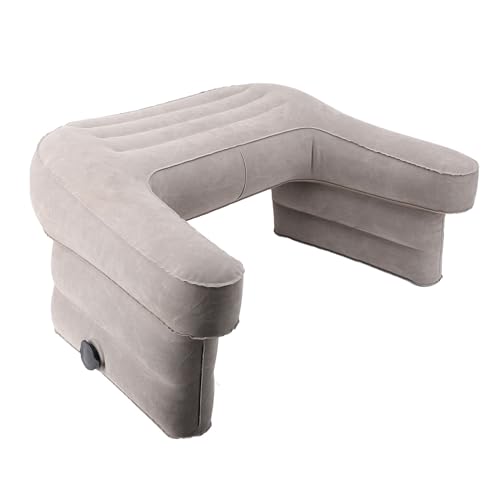 Ejoyous Aufblasbares Gaming Lesekissen, Lesekissen für Bett und Sofa Tragbarer Gaming Kissen Verstellbares Laptop Kissen Schoßschreibtischkissen