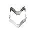 Fox Run Brands Fox Head Cookie Cutter, Metallic